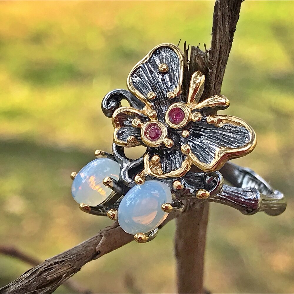 Dreamcarnival 1989 Pick! Vlinder Antieke Ringen Voor Vrouwen Gothic Wedding Party Moet Chic Mode-sieraden WA11640
