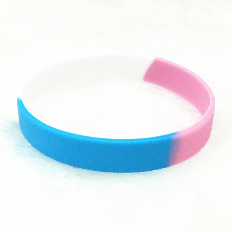 LGBT pride gay rainbow Silicon Bracelet for women man Boy Girl Symbol Gay Pride Lover Friendship Bracelets Man Jewelry: SLH003026