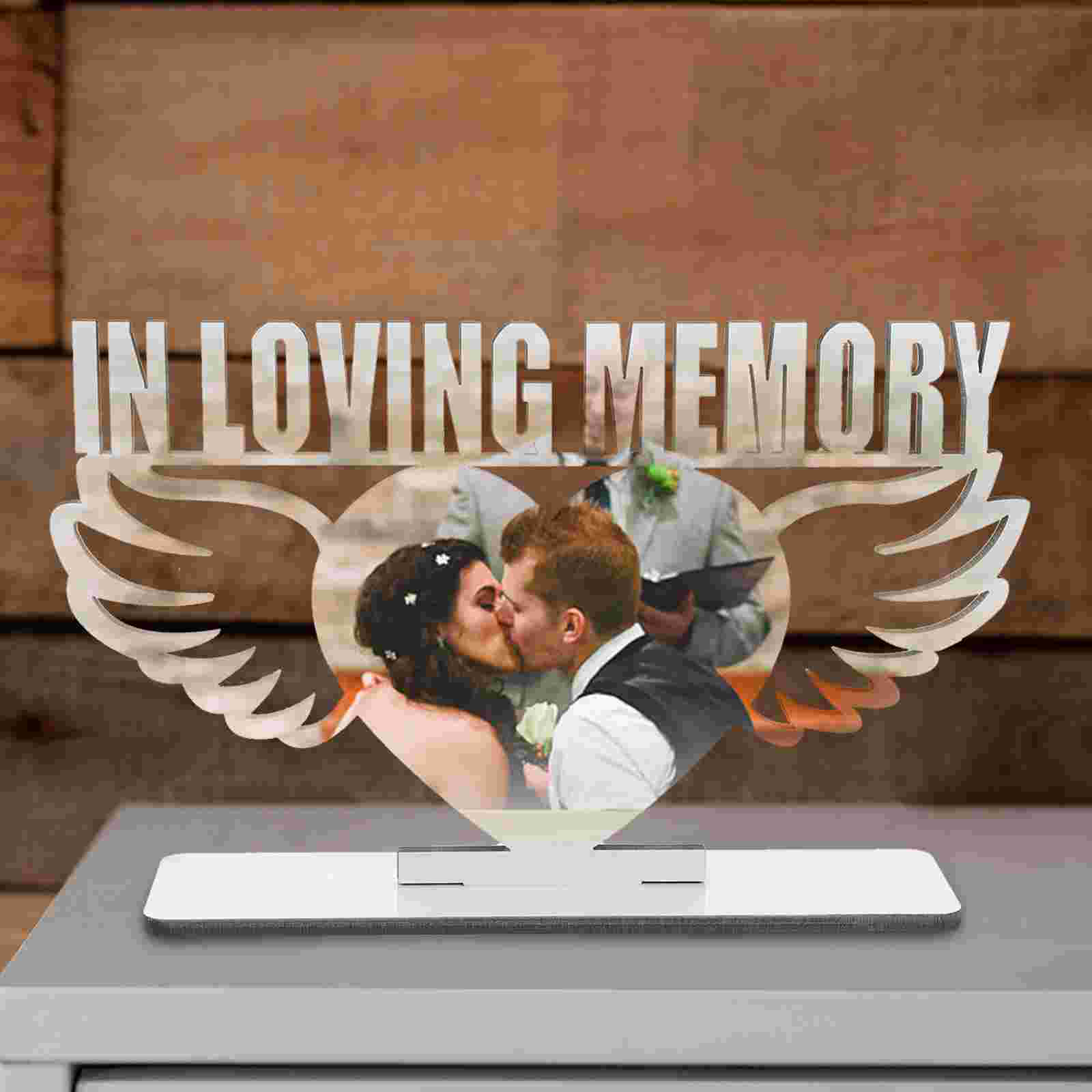 Sublimation Blank Photo Frame Sublimation Photo Frame Blank Picture Frame Desktop Ornament Sublimation Angel Photo Frame