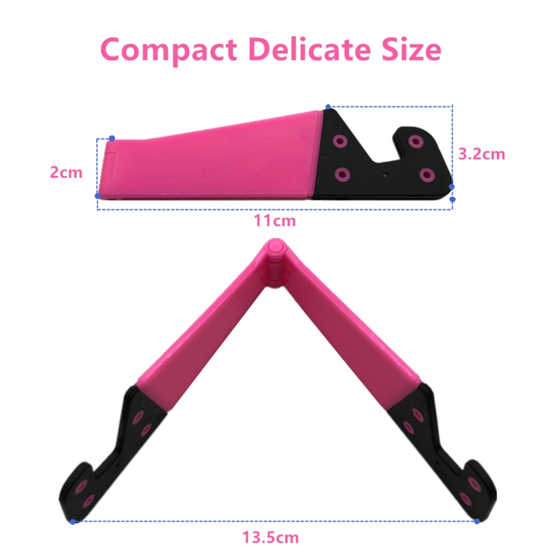 Bsliufang universal v-em forma de suporte do telefone celular móvel para smartphone & tablet ajustável plástico dobrável suporte portátil