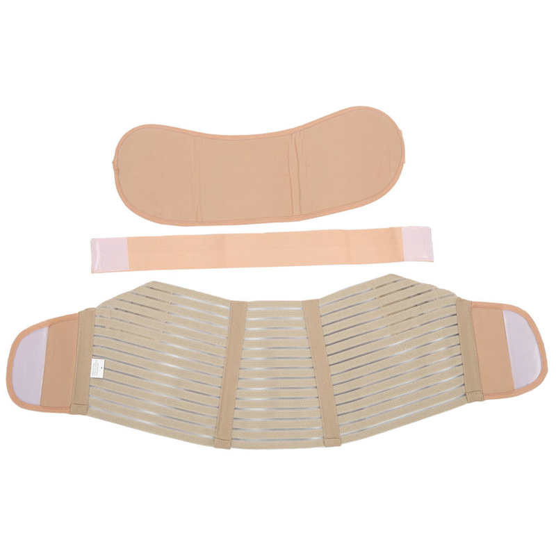 Bandage Buik Moederschap Ondersteuning Riem Ademend Zwangerschap Buik Band Verstelbare Back Brace Zwangerschap Prenatale Bandage: Khaki M