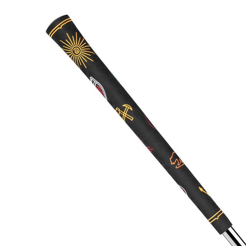 Universelle Golfschlägergriffe, männlich und weiblich, dopaminfarbene Golfschläger- und Holzgriffe, , 10 Stück: Orange