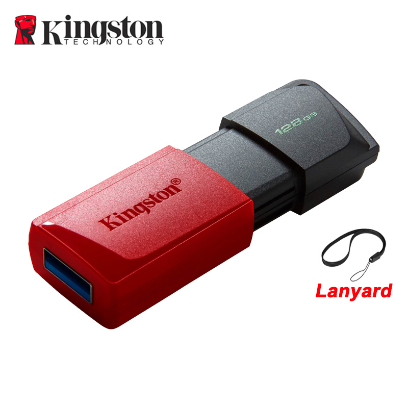 Kingston USB Flash Drive USB 3.2 Gen 1 Pen Drive 64GB 128GB 256GB Flash Disk Mini Key Geheugen Originele USB Stick3.2 Schijven voor PC: Black