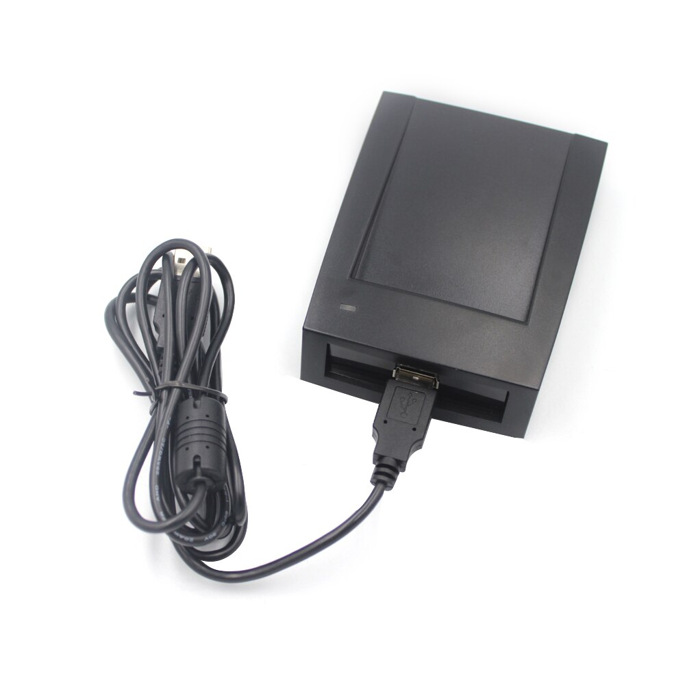 RFID Reader USB Port EM4100 TK4100 125khz ID IC 13.56mhz Contactless Card Reader for c3-100 c3-200 c3--400 Controller: CR10M 13.56MHz