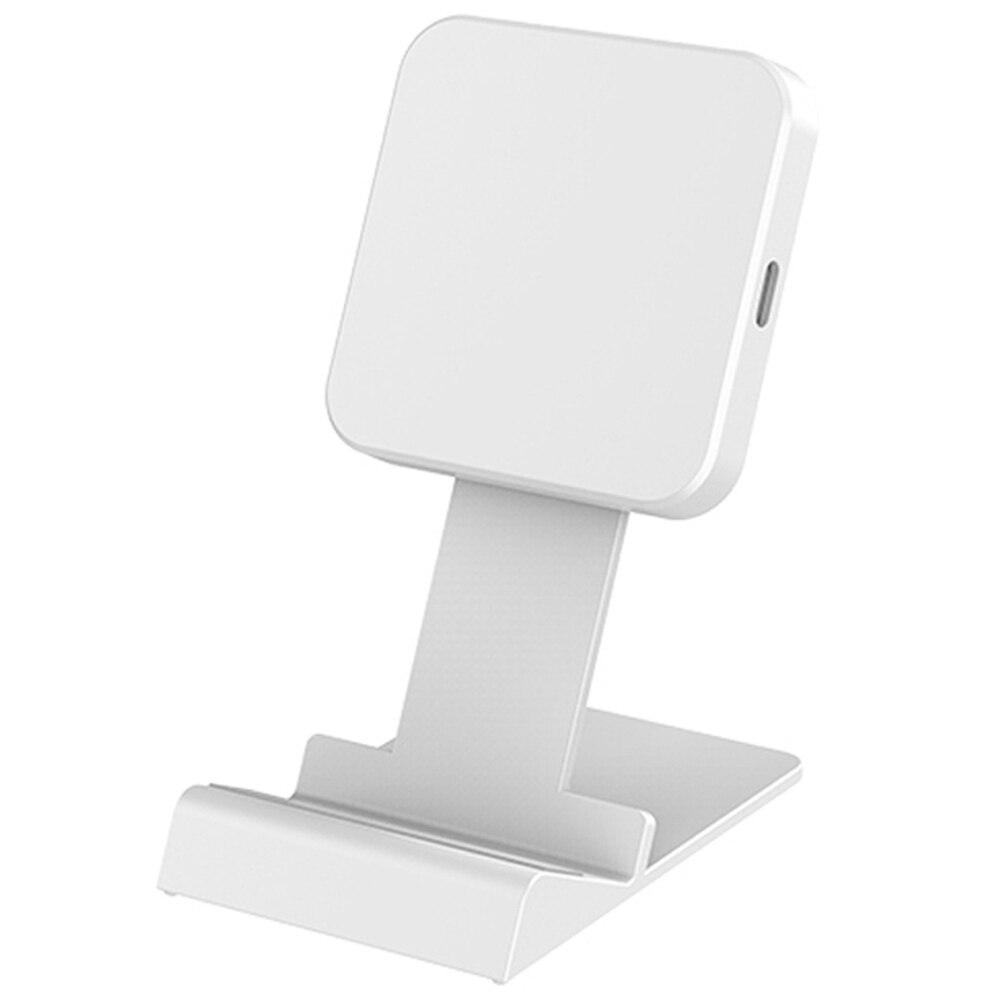 Supporto per caricabatterie Wireless GTWIN 2 in 1 15W per iPhone 12 Pro Max supporto per telefono a ricarica rapida Wireless Samsung S21 per Apple Watch: 10w white