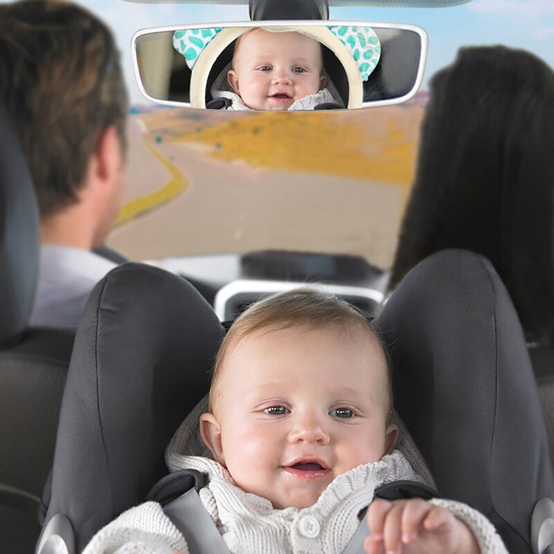 Cute Baby Rear Facing Mirrors Adjustable Car Baby ... – Grandado