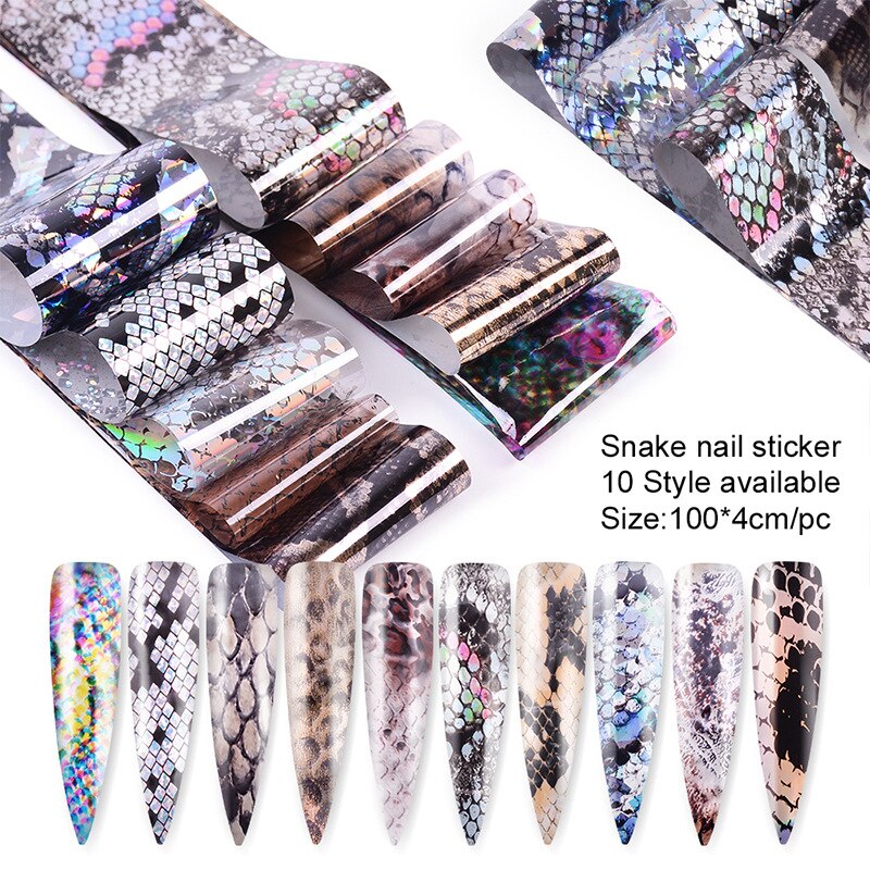 thumbnail image 2 of Silver Moon Nail Art Stickers – Silver Strip Wrap, 3D Self-Adhesive Star Design 2 of 2