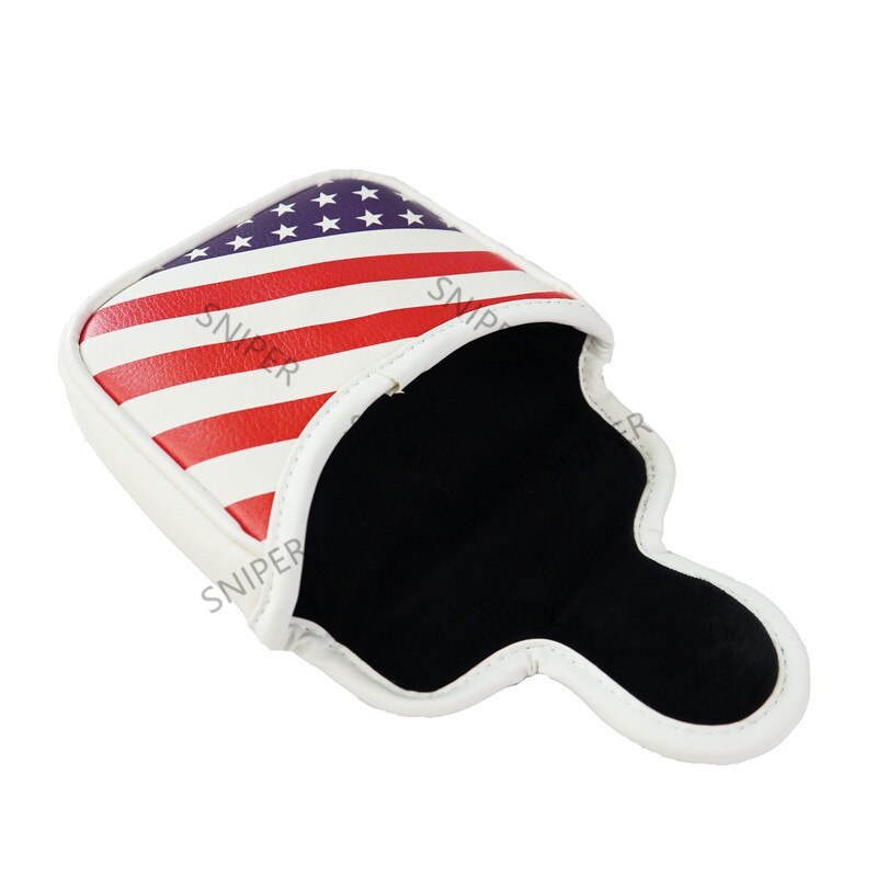 Golf USA Mallet headcover putter cover Waterproof PU Leather for Center-shaft or Side-shaft putter club