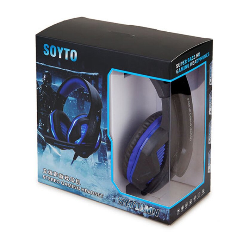 Gaming Headset - Wired Stereo Bass - With Mic - For PC, PS4, PS5