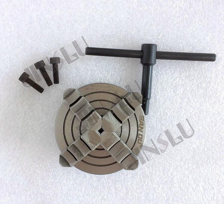 K72 80mm four jaw independent chuck