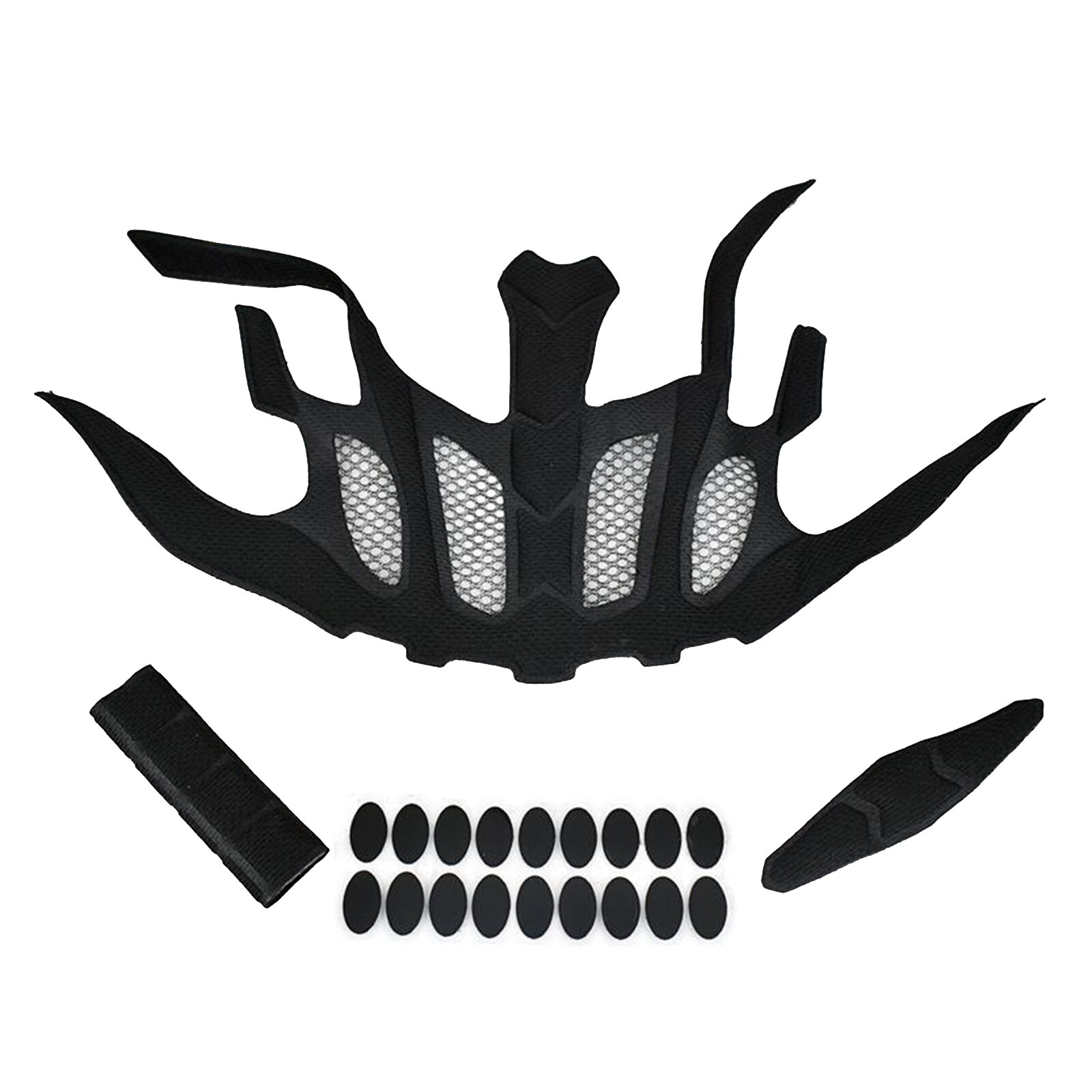 Helmet Padding Kits Bicycle Safety Crash Hat Replacement Foam Pads Set for Bike Motorcycle Helmet Sponge Pads Accessories