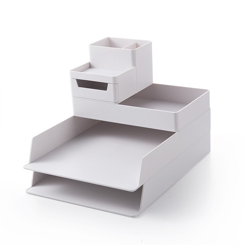 Skuffe type  a4 filopbevaring box office organizer brevpapir bogmappe diverse makeup opbevaring kontor hjem organisation opbevaring