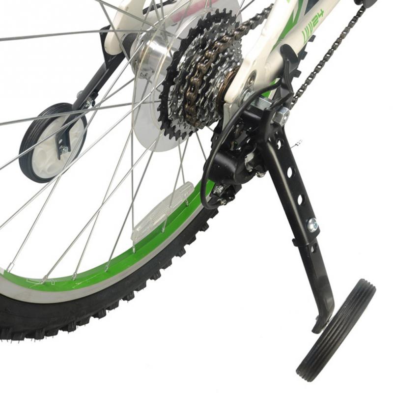 1 par universal ekstra cykelhjulsæt til børnecykel indlæringsbalancestabilisator hjælper træningshjul cykelcykeldel