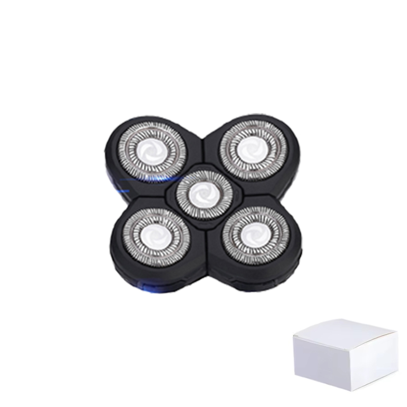 Replaceable 3D 4D 5D 6D 7D 8D 9D Electric Shaver Heads | Nose Trimmer, Hair Clipper & Facial Massage Heads: SKY BLUE