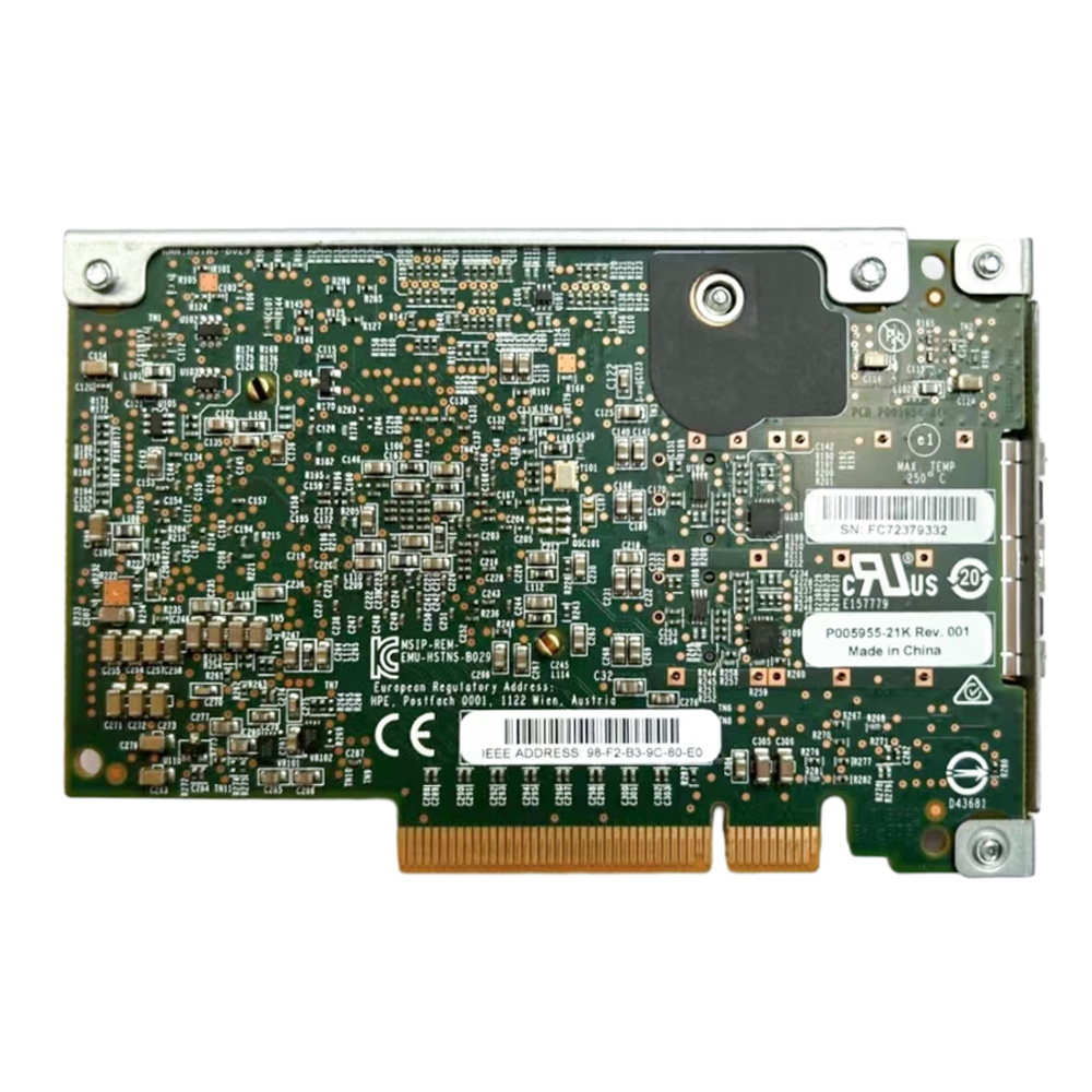 Original FLEXFABRIC 10GB Dual Port 556FLR-SFP+ 732454-001 764460-001 PCIe ADAPTER 2-Port 10 Gigabit Network Card 556FLR