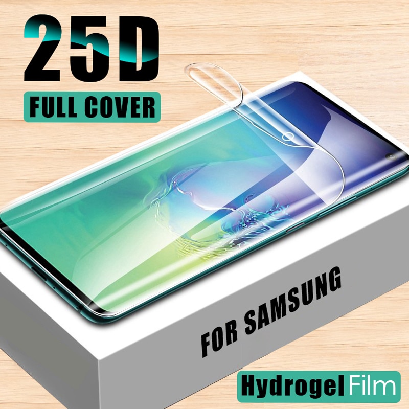 25D Screen Protector Für Samsung Galaxy S10 S9 S8 Plus S10 E Hinweis 9 8 Schützen Weiche Hydrogel Film Für galaxy Note 10 Pro S7 RAND