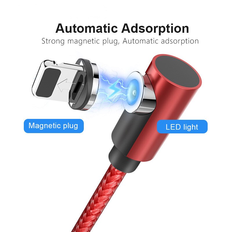 Magnetische Ladegerät Micro USB C Typ C Kabel Für Huawei P40 iPhone XR 11 Magnetic Charging Schnelle Magnet Kabel Telefon ladekabel