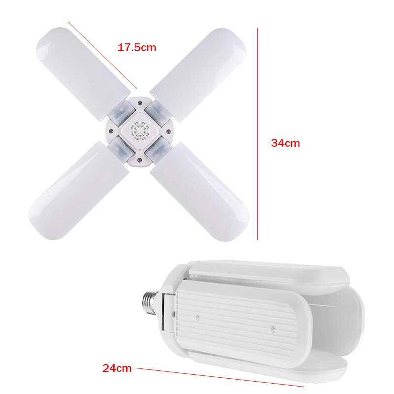 150W LED Fan Garage Lights E27 Bulb 6500K 20000LM 85-265V 2835 Led High Bay Lamp Super Bright Industrial Lighting for workshop
