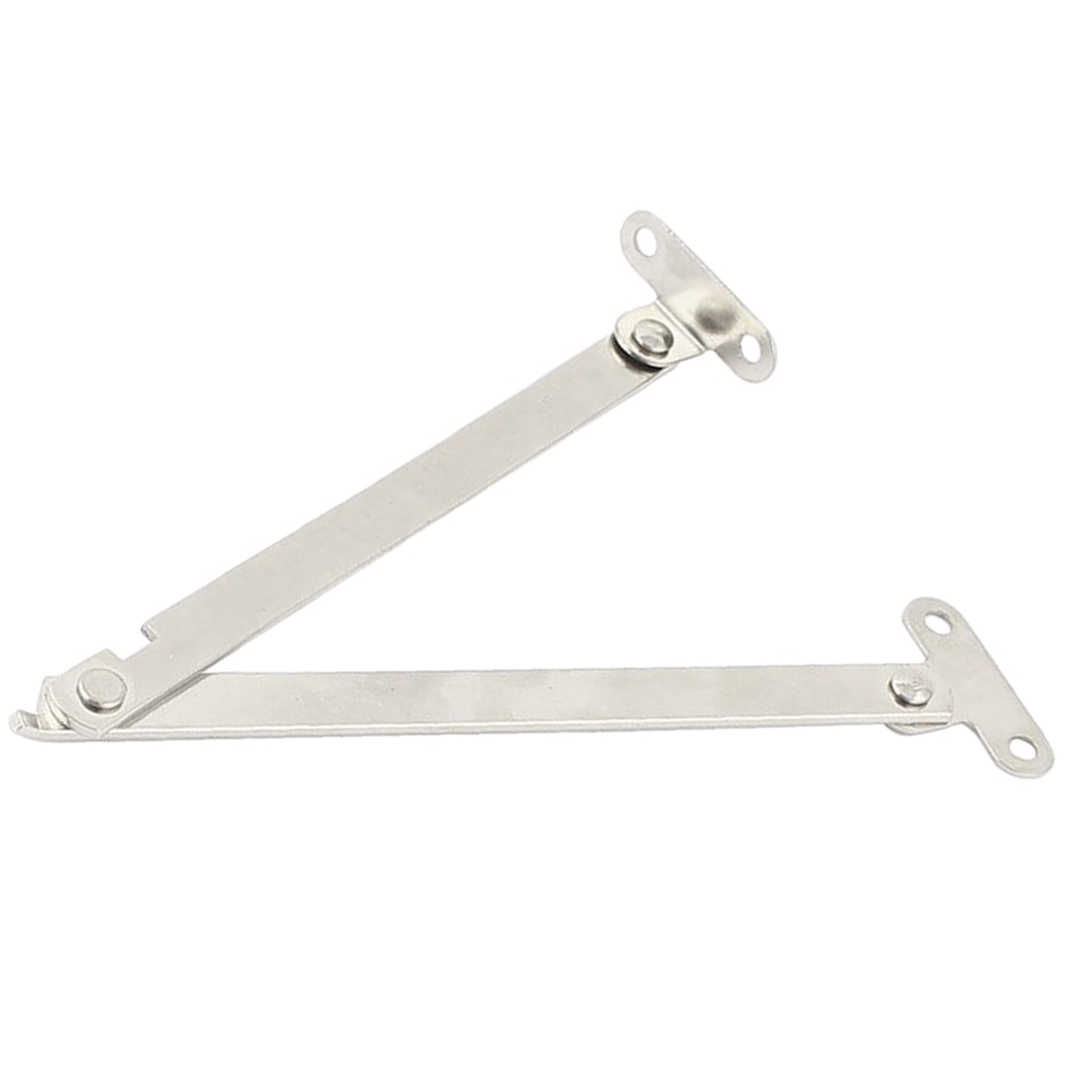 2 Pcs Metal Furniture Door Desk Lid Support Hinge Stay