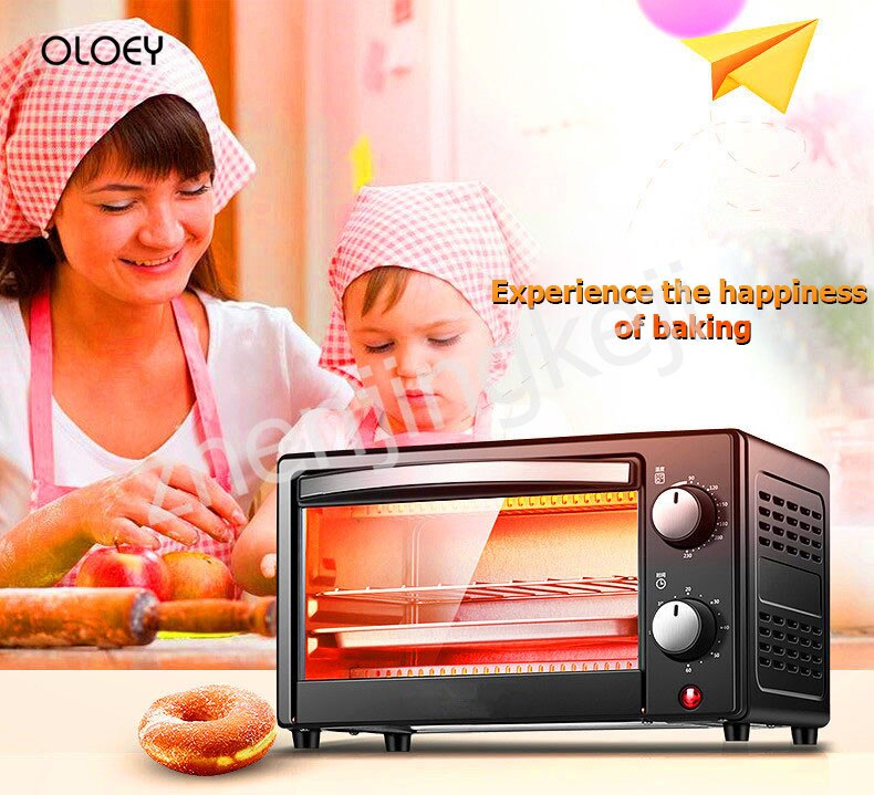 Household Multifunction Oven 12L Small Oven Baking Box Mechanical Ovens G12A