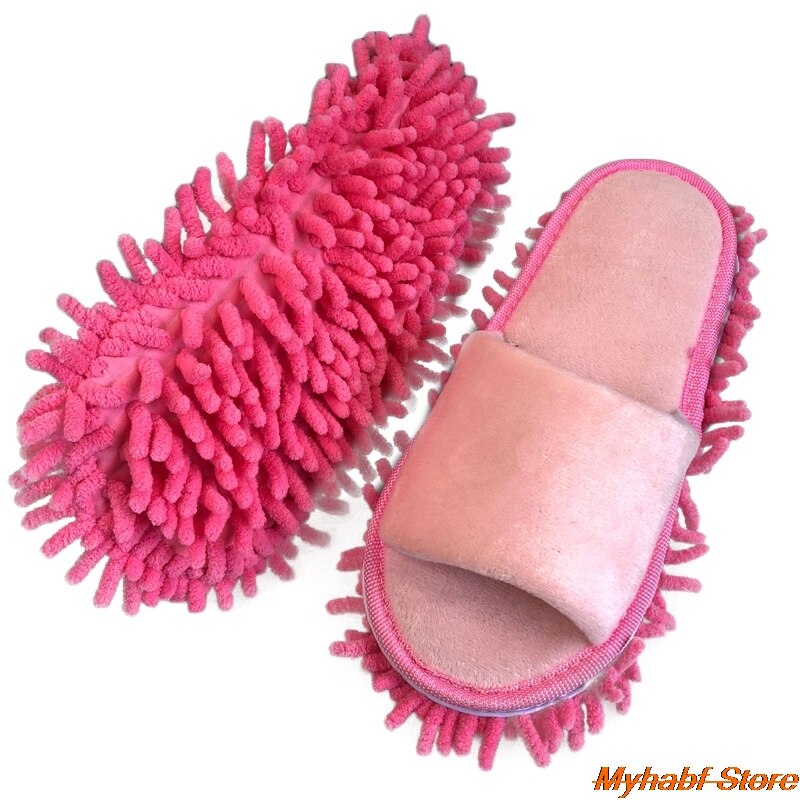 Pantoufles de nettoyage de sol en microfibre, pantoufles lavables, chaussures de nettoyage détachables, outils de nettoyage de sol