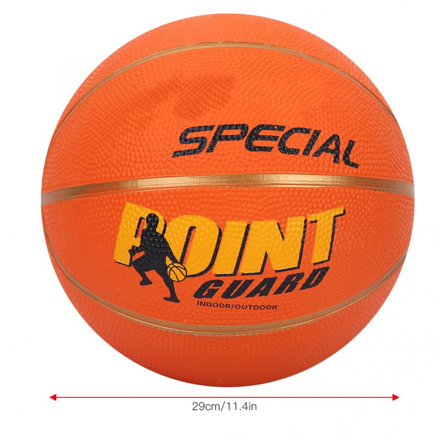Children Basketball Size 5 Rubber Children Student Sport Training Basketball Orange Gilt-edged For Training Equipment