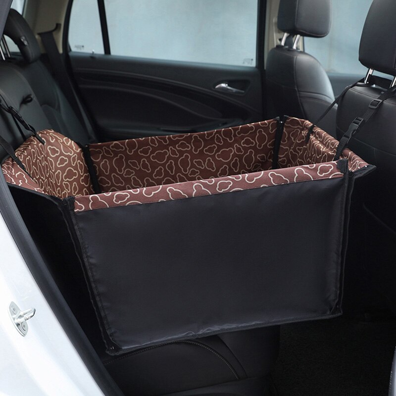 Pet Carriers Dog Car Seat Cover Carrying for Dogs Cats Mat Blanket Rear Back Hammock Protector transportin Folding Blanket