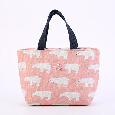 Xizou Lunch Tas Voor Vrouwen Grappige Cartoon Kids Bento Cooler Tassen Flamingo Thermische Ontbijt Eten Doos Draagbare Picknick Reizen: A