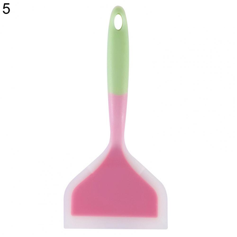 Silicone Kitchenwares Cooking Utensils 10 Styles Spatula Frying Pan/Nougat Shovels Kitchen Scraper Wide Pizza Cooking Tools: 5