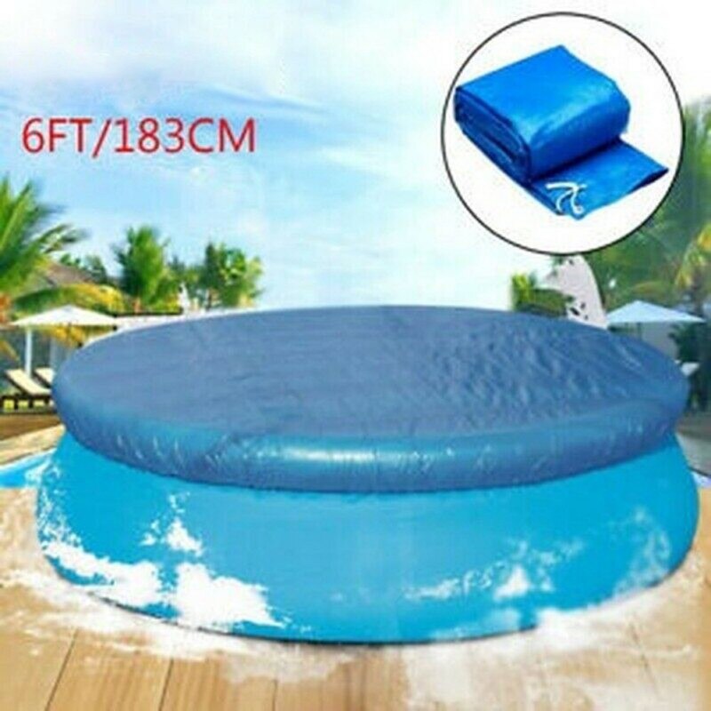 Swimming Pool Cover Round Insulation Film Inflatable Swimming Pool Mat Insulation Film Rain Cloth Floor Cloth Love Section