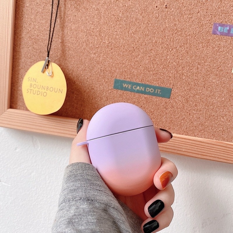 Para Redmi AirDots 3 Pro funda para Redmi Buds 3 Pro Color degradado carcasa dura esmerilada para Xiaomi auriculares funda de carga: 2XS / Plata