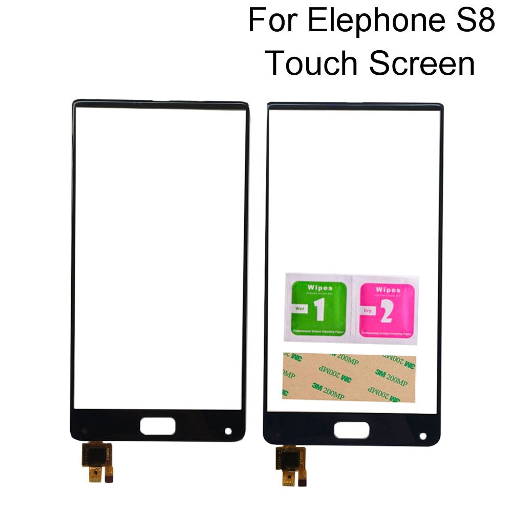 Écran tactile Mobile pour Elephone S8, outils de remplacement, colle 3M