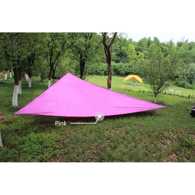 Waterproof Awning Canopy Family Courtyard Swimming Pool Triangle Fixed Oversized Waterproof Awning Canopy For Swimming Pool