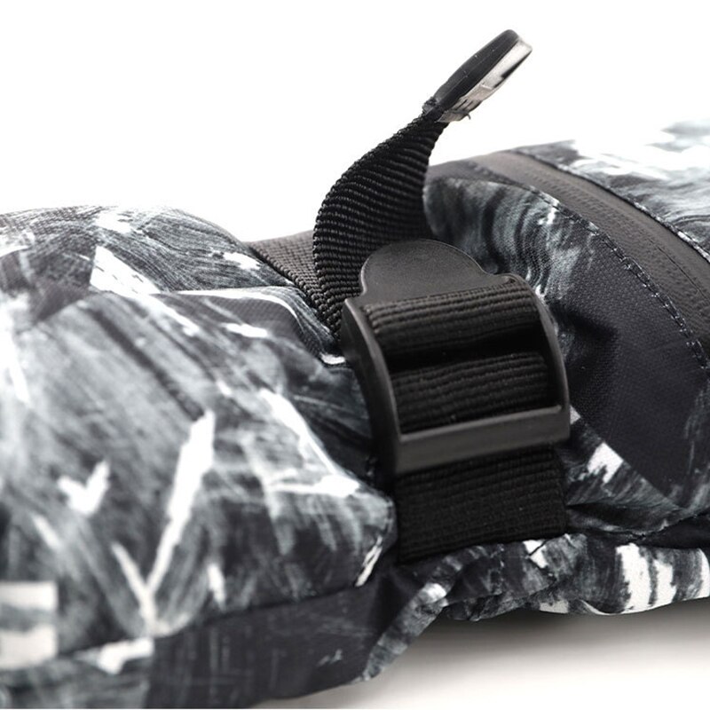 Guantes de esquí para hombre, manoplas de lana para Snowboard, Motociclismo de invierno, resistentes al viento, impermeables, Unisex, con pantalla táctil