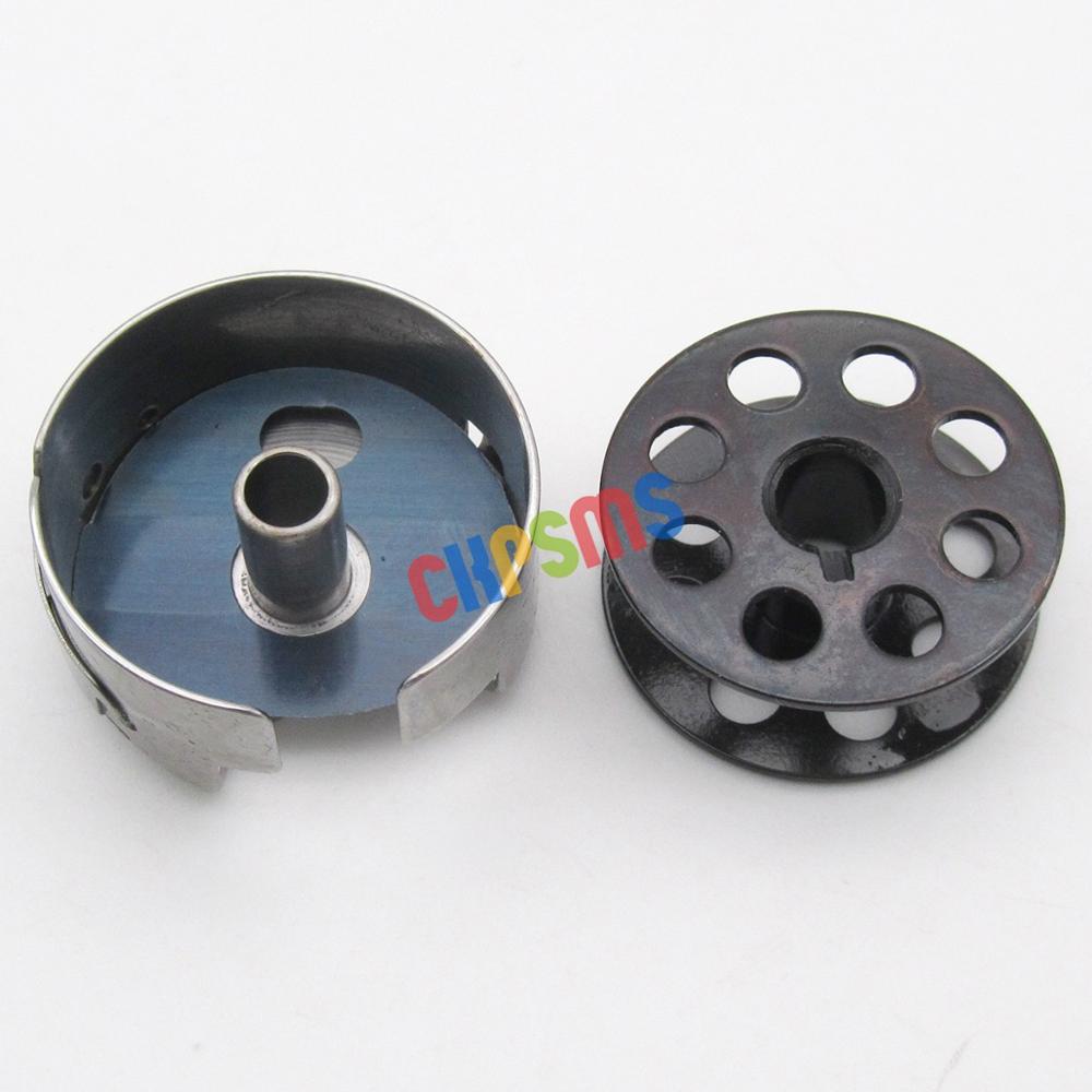 # BC-DBM(2)-NBL1 + 18034B 10 piezas aptas para Consew 206RB, caja de bobina de 1 M y bobinas de 10 piezas. M