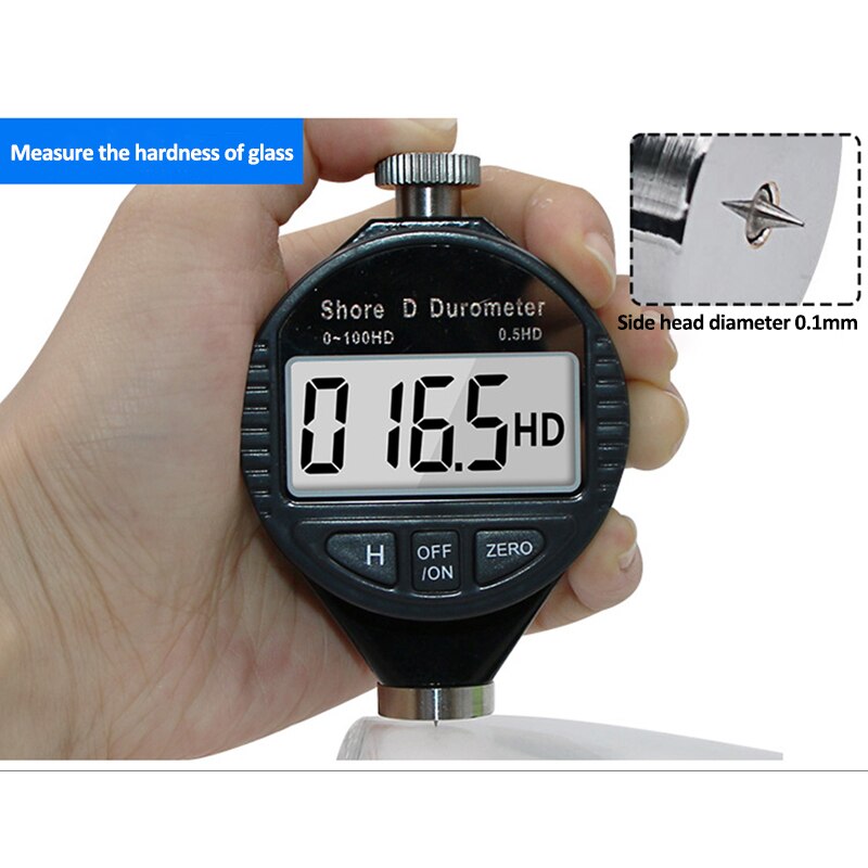 HA HD HC Digital Shore Durometer LCD Display Sclerometer Rubber Hardness Tester Meter paragraph