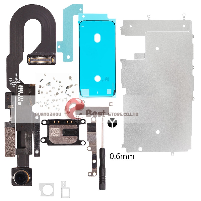 Volledige Set Onderdelen Voor Iphone 7G 7 Plus Met Luidspreker + Flex Kabel + Front Camera Reparatie Onderdelen