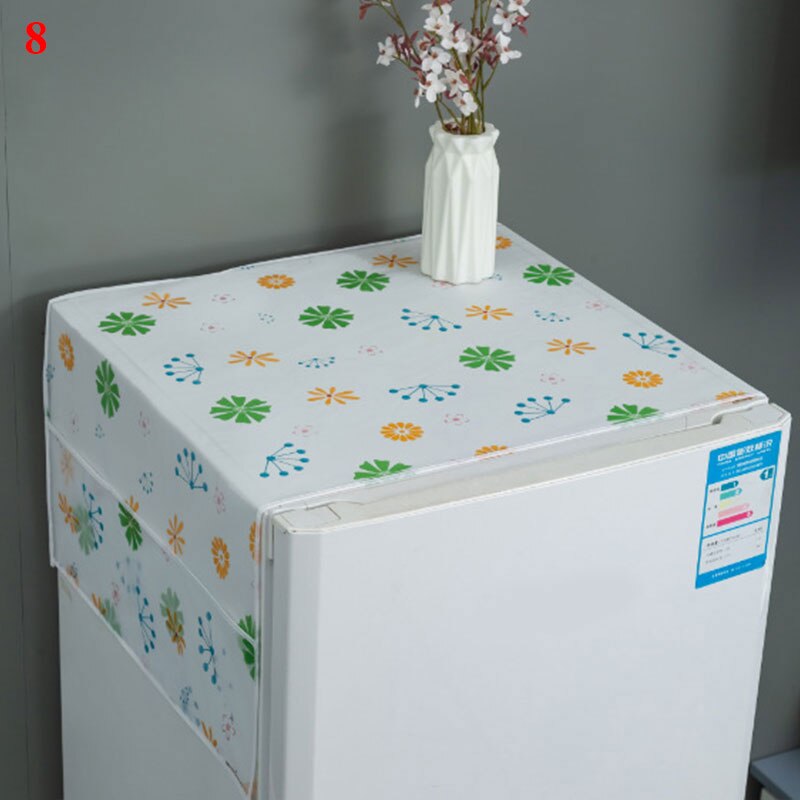 Moderno polvo de la casa de simplicidad impreso refrigerador de refrigerador funda polvo almacenamiento, bolsa de la cubierta de tela