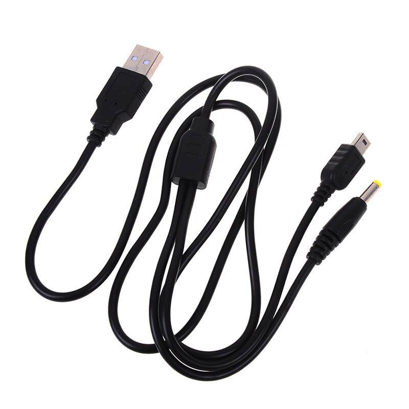 Jetting 1Pc 2-In-1 Usb Data Kabel/Lader Opladen Lood Voor Psp 1000 / 2000 /3000