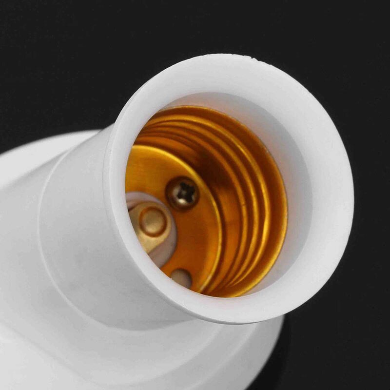 E27 Socket Socket 45 Graden Tilt Schroef Gloeilamp Basis Stopcontact Adapter Converter Tuin Lamphouder Ac 250V 6A