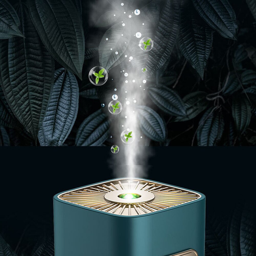 80ML Electric Aroma Diffuser With Timer Automatic Sprayer Air Purifier Rechargeable For Family Hotel Car