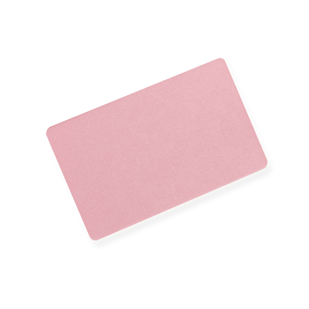 Porta biglietti da visita per alimenti in acrilico, testa dritta in plastica, fiore, scegli torta, punta decorativa, cartellino del prezzo: Colore rosa