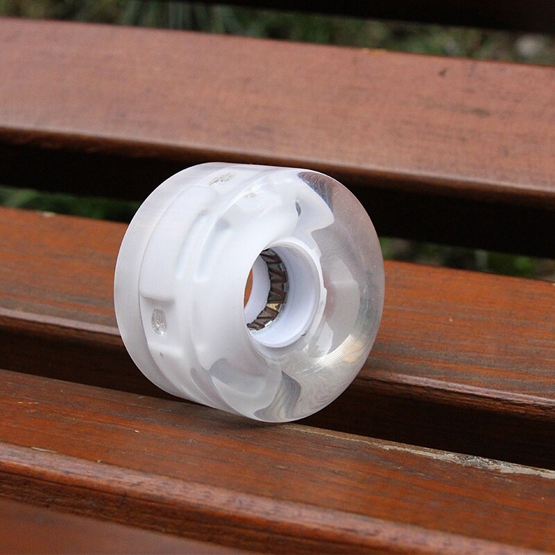 4 Teile/paket 58X32MM Blinkende Rollschuhe Rad Inline LED Schiebe skaten Rad Rollschuh Räder PU Rad