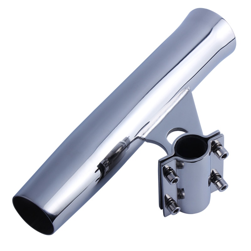 Verwijderbare gepolijst rvs hengel houder Boot Casting Spinning Hengel Houder Voor Karper Pakken Pesca