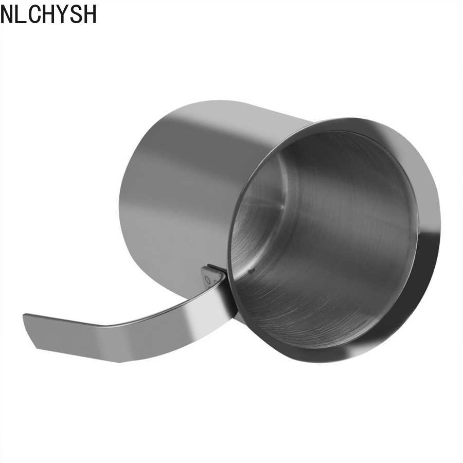 400/800Ml Handmatige Melkopschuimer Roestvrij Staal Koffie Melkopschuimer Melk Creamer Voor Cofffee Melk Kannen Eiklopper keuken Tool