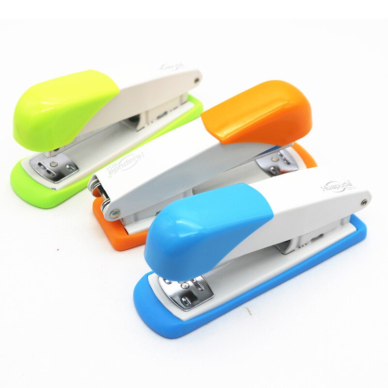 Huapuda Manual Metal Standard Stapler Hand Operated Stapler Staple Labor-saving/Effortless School/Home/Office Stapler Stationery