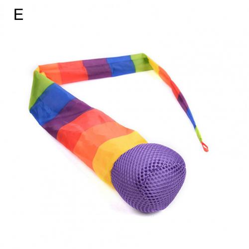 Toy Harmless Educational Lightweight Sports Catch Tail Soft Ball for Indoor: E