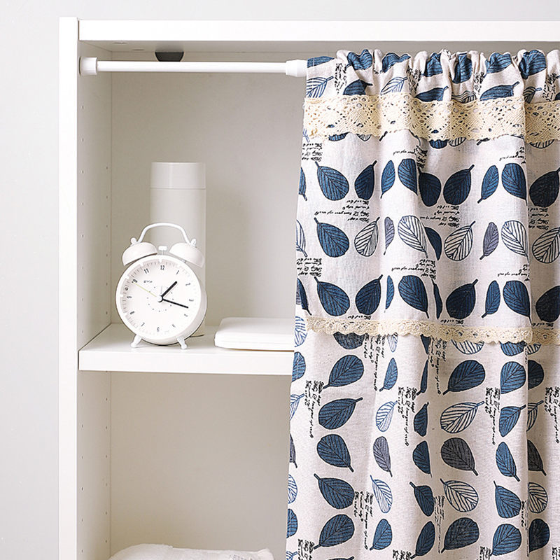 Adjustable Curtain Rod Extendable Shower Curtain Rod Telescopic Poles Bathroom Household Hanger Rods Wardrobe Organizer U2