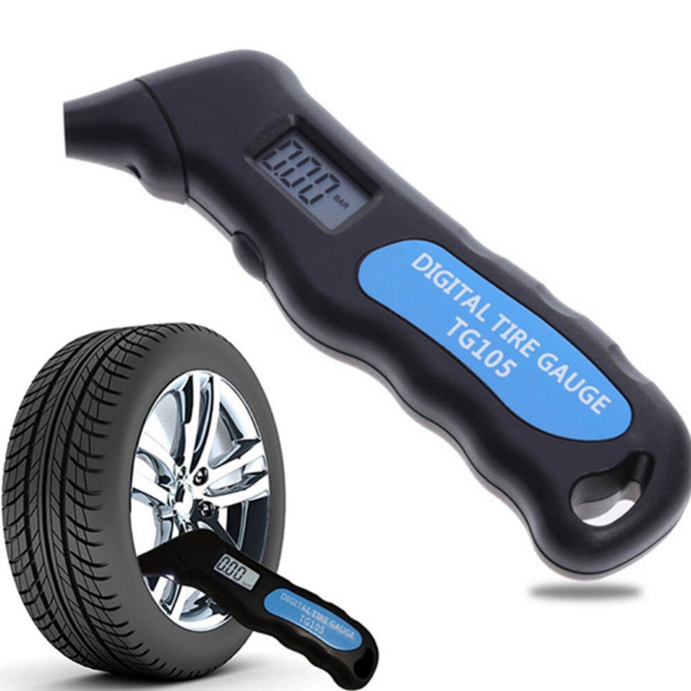 Digital Car Tire TG105 Digital Tire Pressure Gauge Meter Manometer Barometers Tester Digital LCD Tyre Air For Auto Car tools