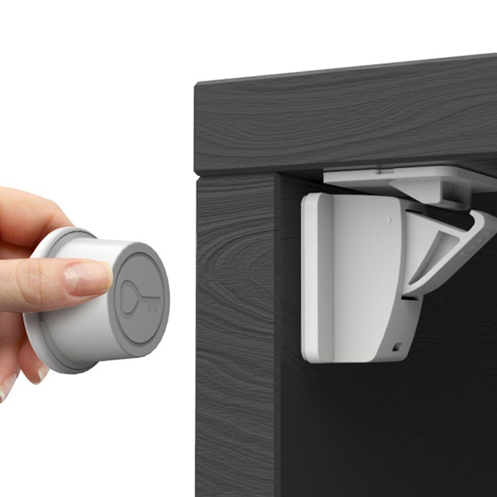 Magnetic Child Lock Kids Safety Baby Protections Cabinet Door Lock Kids Drawer Locker Security Invisible Lock for Drawer